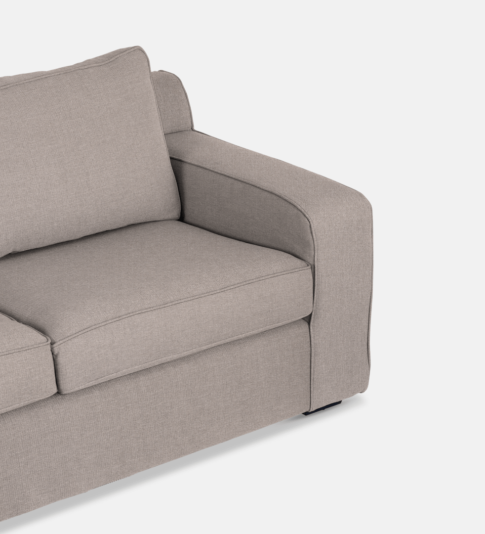 Lodge Fully Upholstered Slouch, Left